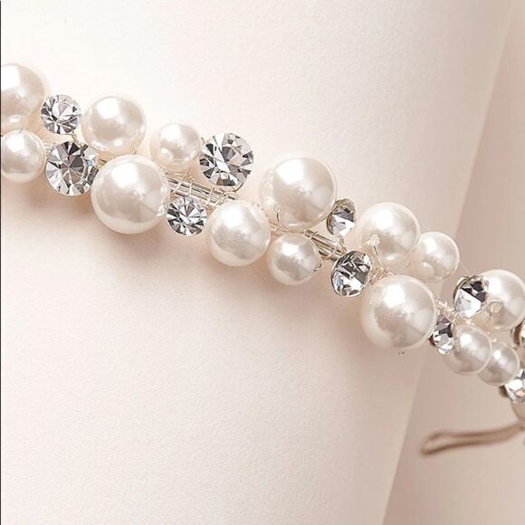 NWT Dareth Colburn Greta Pearl Headband main image 5
